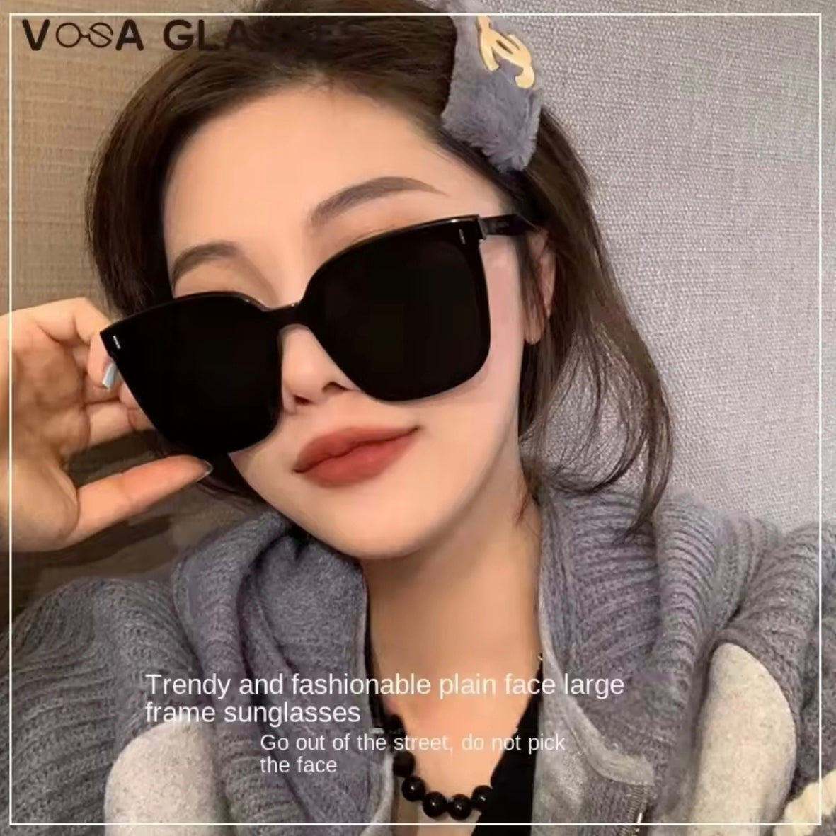 Summer New Polarized Sunglasses Women's Elegant Sunglasses Internet Celebrity Same Style Men's Fashion UV400 Sunglasses