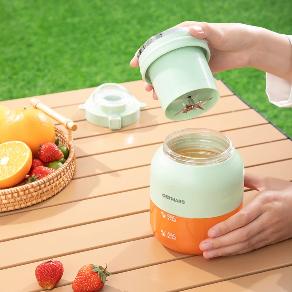 German OSTMARS portable juice cup 1100mL large capacity freshly squeezed juice tons barrel
