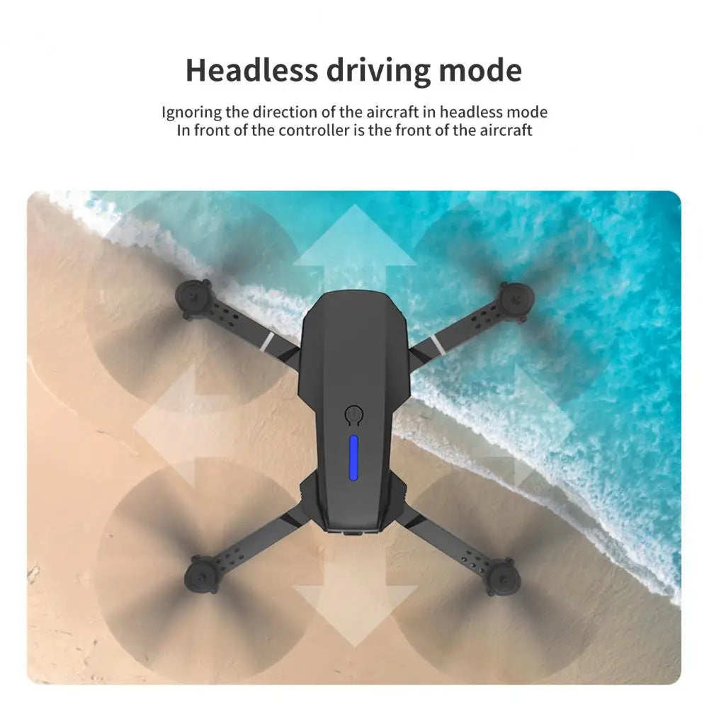 Compact Camera Drone Wi-Fi Function Remote Control Drone Wide Angle Mini Remote Control Folding Drone Toy Aerial Photography