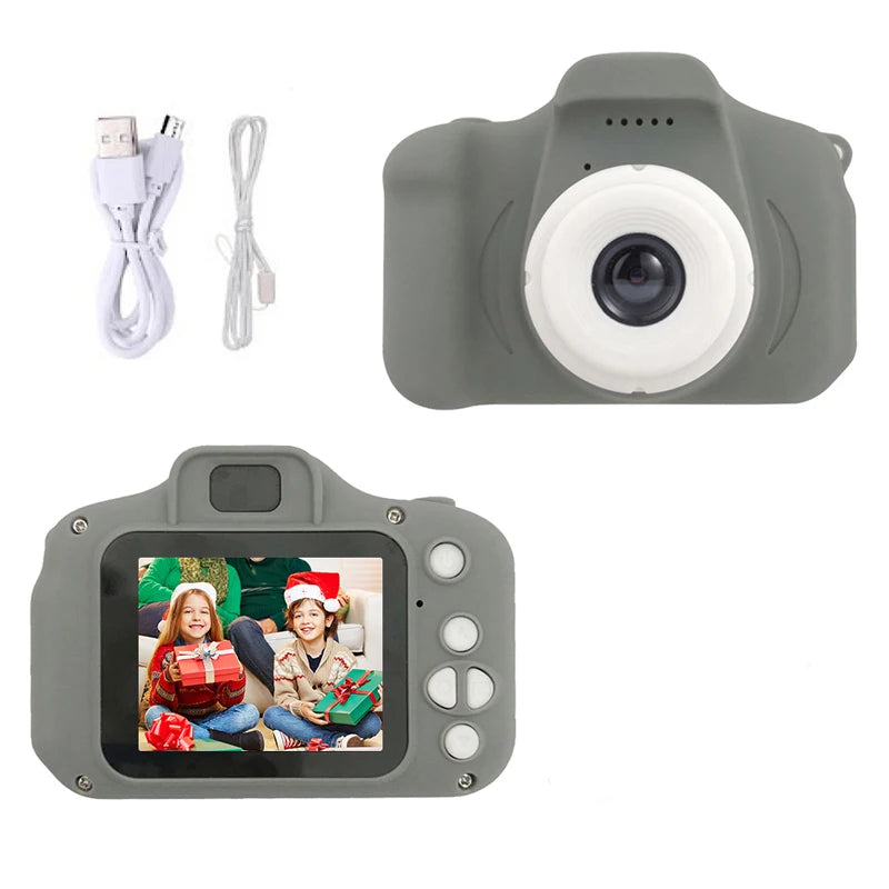 Children's Camera Waterproof 1080P HD Screen Camera Video Toys Kids Cartoon Cute Camera Outdoor Photography Toys