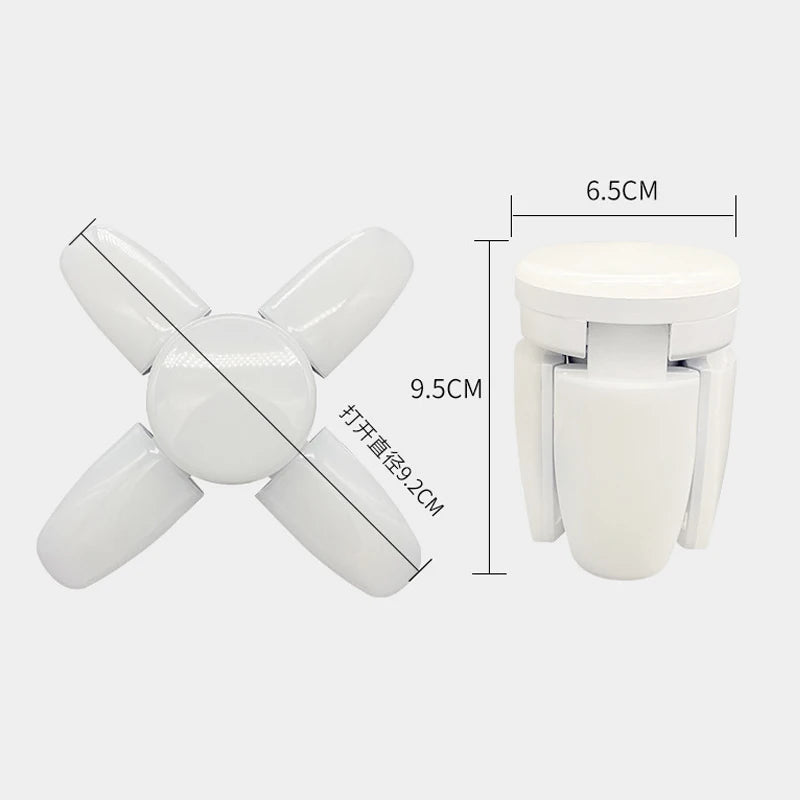 Led Lamp Fan Blade Timing Lamp 28W Foldable Led Lamp Lampada For Home Ceiling Lamp With Remote Control Furnishing Lighting