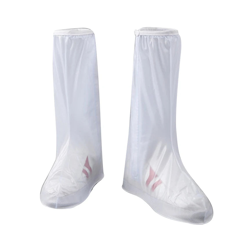 40CM Rainy Water Proof Shoes Tall Shoe Coveres Rain Waterproof Silicone Shoes Protectors Cycling Rain Boots Non-Slip Shoe Cover