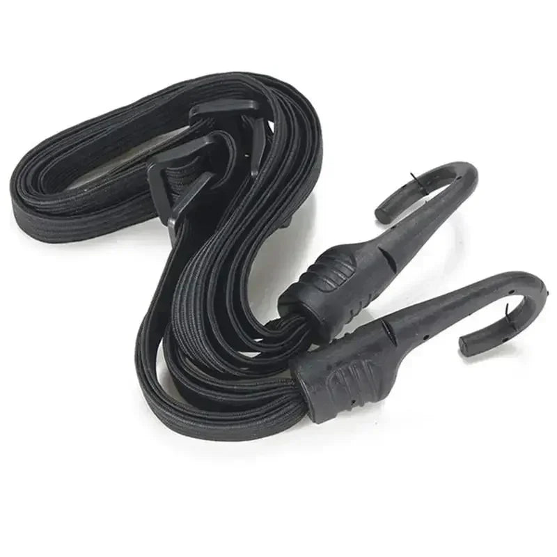 Motorcycle Luggage Strap Universal Moto Helmet Gears Fixed Elastic Buckle Rope High-Strength Retractable Protective Luggage Net