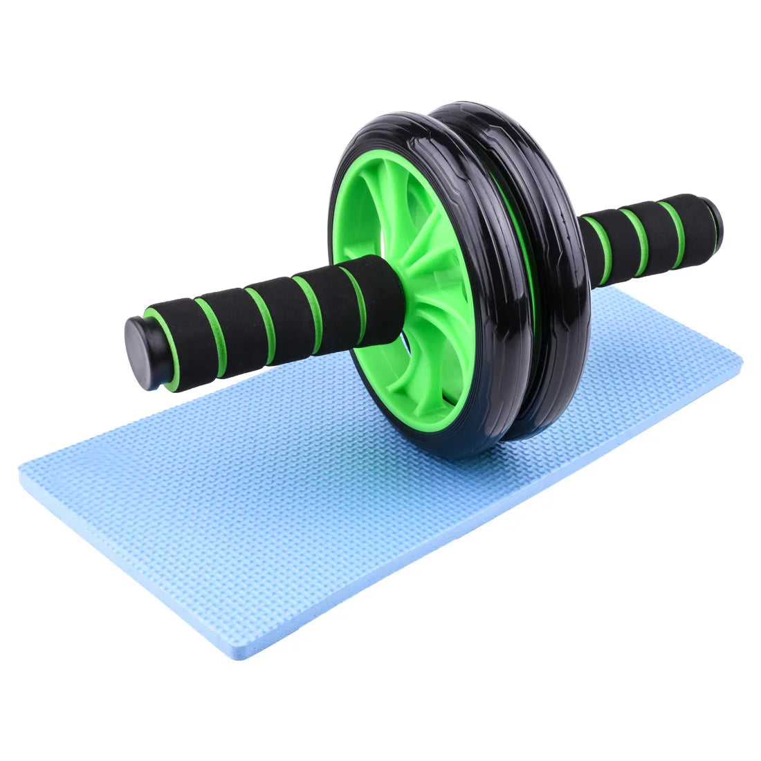 Dual-Wheel Steel Wheel Home Fitness Equipment for Core Exercise Multifunctional Abdominal Fitness Wheel Sports Entertainment