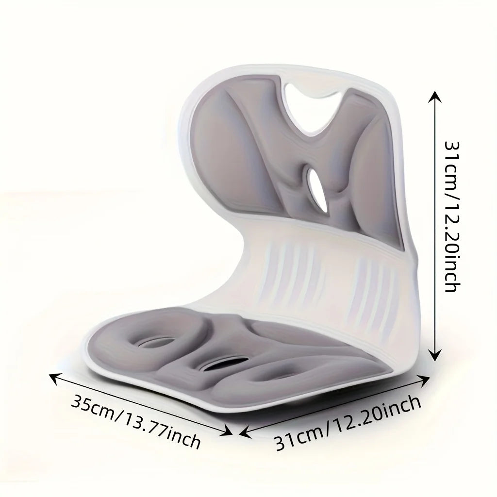 Ergonomic Lumbar Support Pillow for Office Chair & Car Seat | Breathable Back Cushion with Waist Pain Relief | Machine Washab