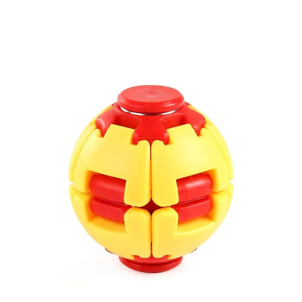 Portable 3D Printing Antistress Fidget Spinner Color Pressure Reducing Ball Press Rotate Relieve Stress Office Toy Children Gift