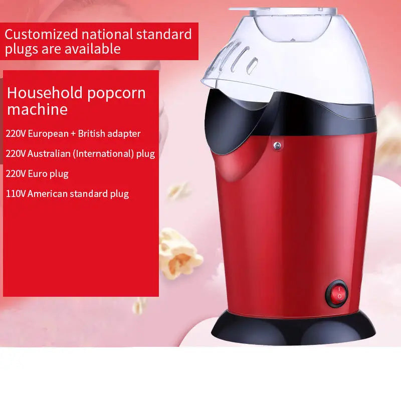 Home children's popcorn machine automatic popcorn machine Foreign trade European rules American rules The popcorn machine