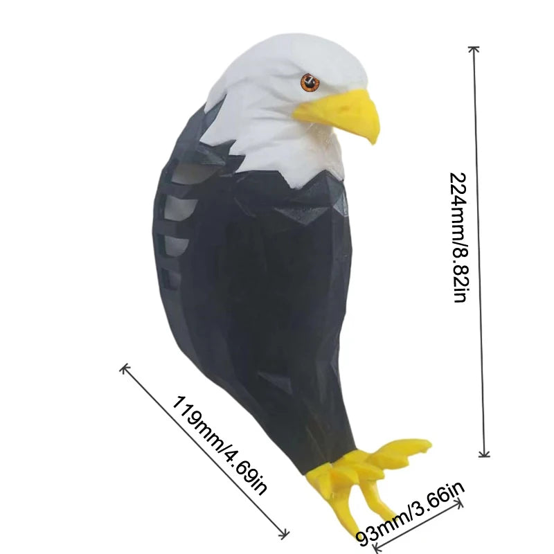 Remote Control Charging Eagle Light 3D Wall Lamp Eagle Shape Projector Modern Creative Atmosphere Lamp Light 3D Print Animal