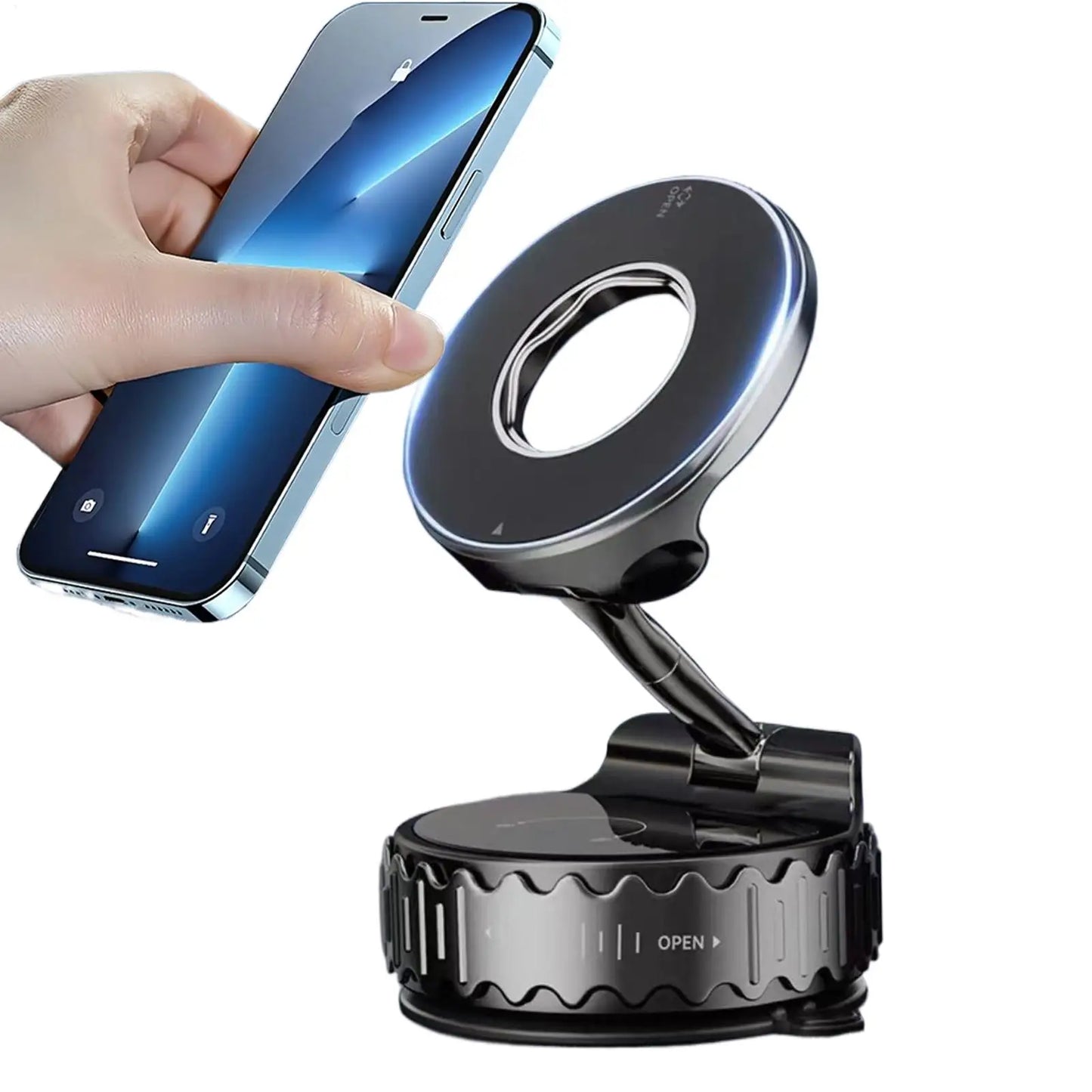 Suction Phone Holder Adjustable 360 Degree Rotating Auto Accessories Car Phone Holder Mount For Truck Taxi Delivery Travel