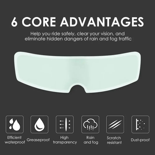 Fog Resistant Film for Motorcycle Helmet Visor Shield Nano Coating Practical Multi-functional  Anti Fog Film