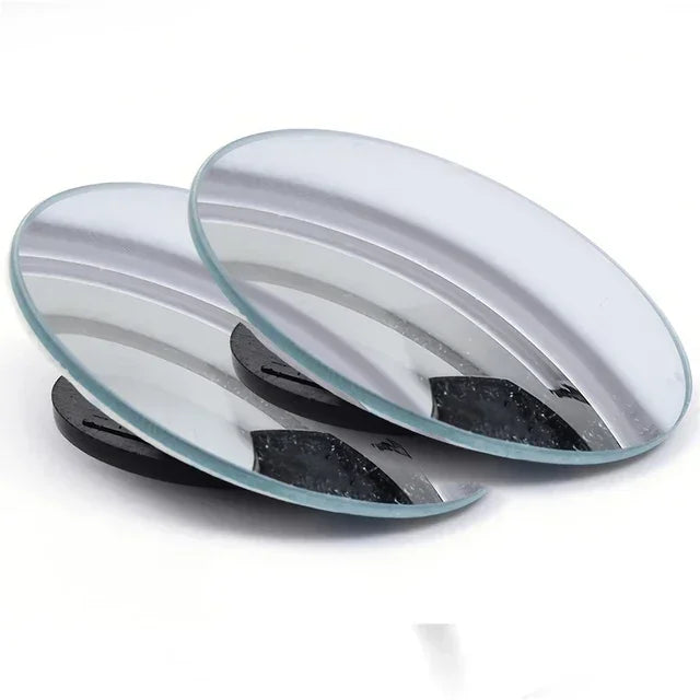 Adjustable Small Round Car Reverse Auxiliary Rearview Convex Mirror Car Blind Spot Rear View Mirror Wide Angle 360 Degree Mirror