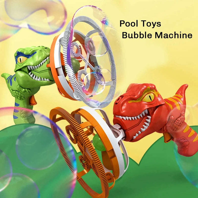 Fan Dinosaur Bubble Machine Bubbles In Bubble Handheld Electric Dinosaur Bubble Machine Bubble Dinosaur Pool Toys