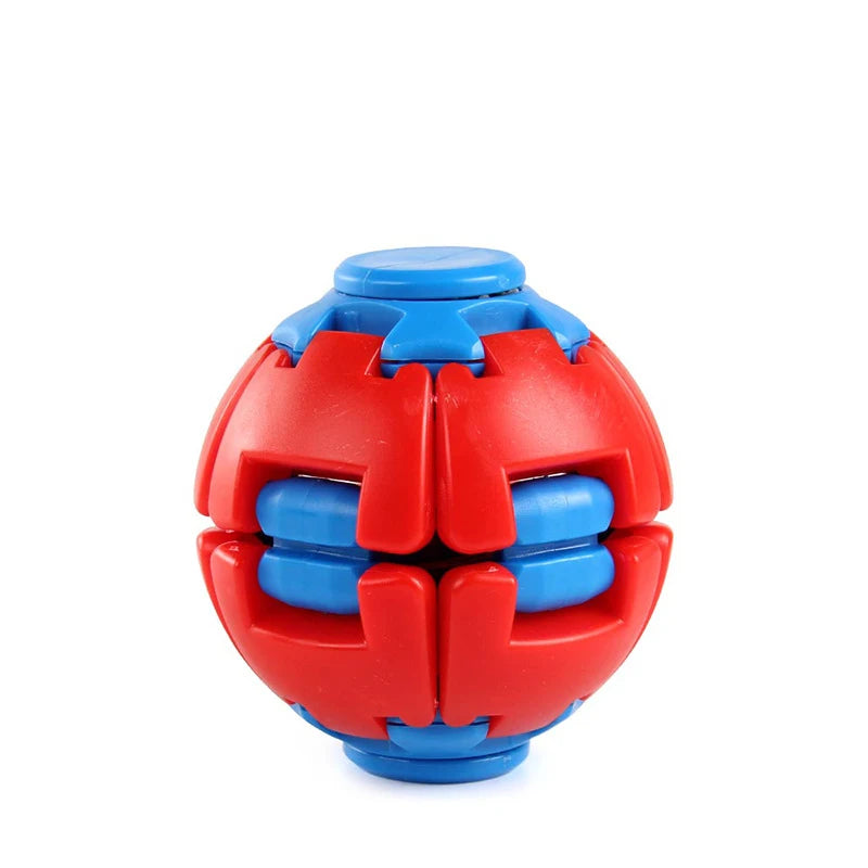 Portable 3D Printing Antistress Fidget Spinner Color Pressure Reducing Ball Press Rotate Relieve Stress Office Toy Children Gift