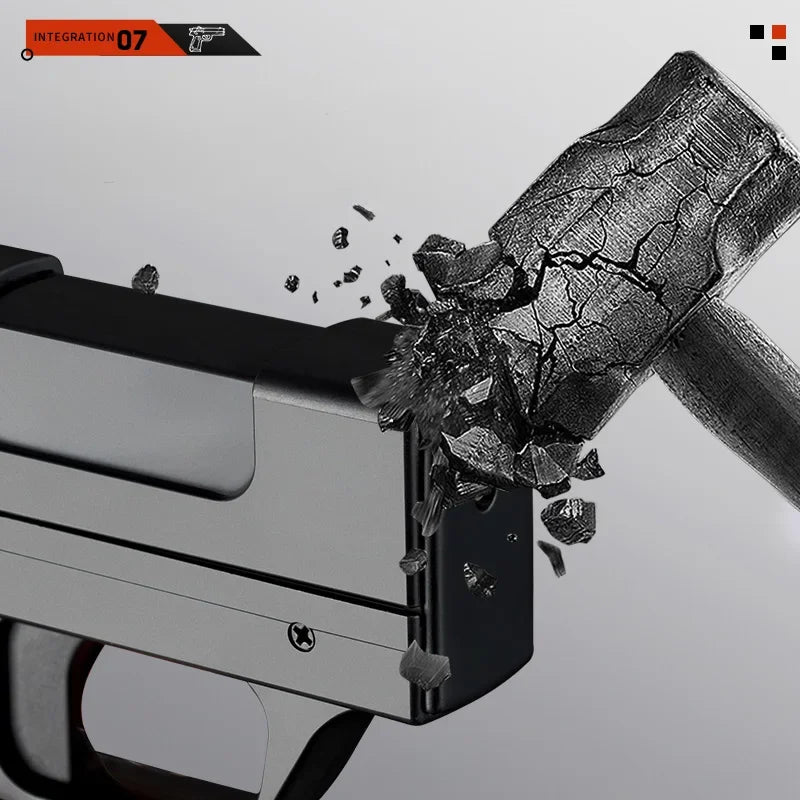 New Focus Gun-shaped Cigarette Case Lighter Thick Branch Medium Branch Fine Branch Cartridge Universal Pistol Shape