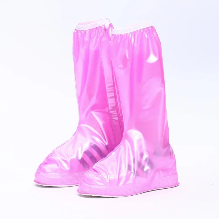 40CM Rainy Water Proof Shoes Tall Shoe Coveres Rain Waterproof Silicone Shoes Protectors Cycling Rain Boots Non-Slip Shoe Cover