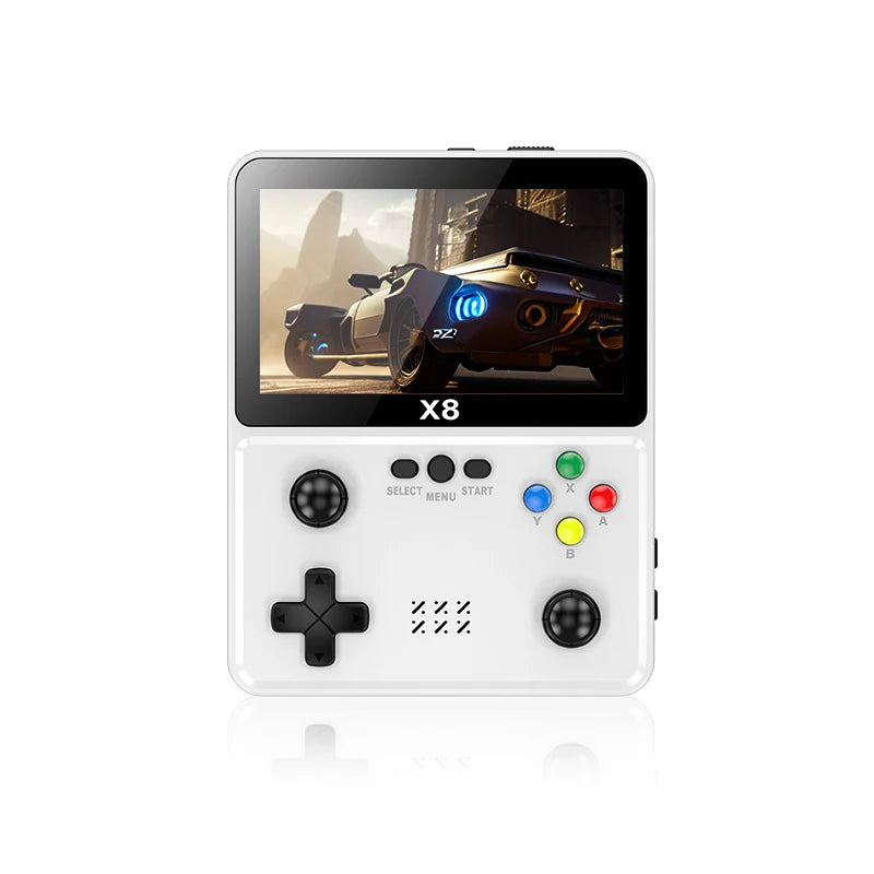 X8 Retro Handheld Game Console 4 Inch IPS Screen 10 Emulator Dual Operated Video Game Player Home Game Console PSP2000+ Gaming