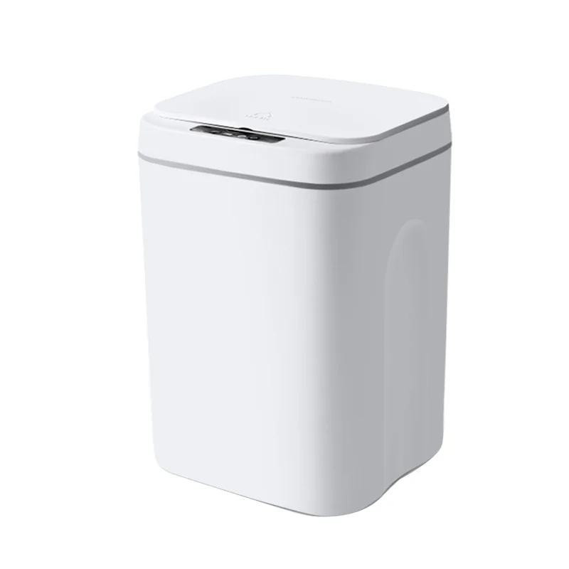 Smart Touchless Motion Sensor Trash Can Gallons Bathroom Trash Can With Lid Automatic Trash Can For Kitchen