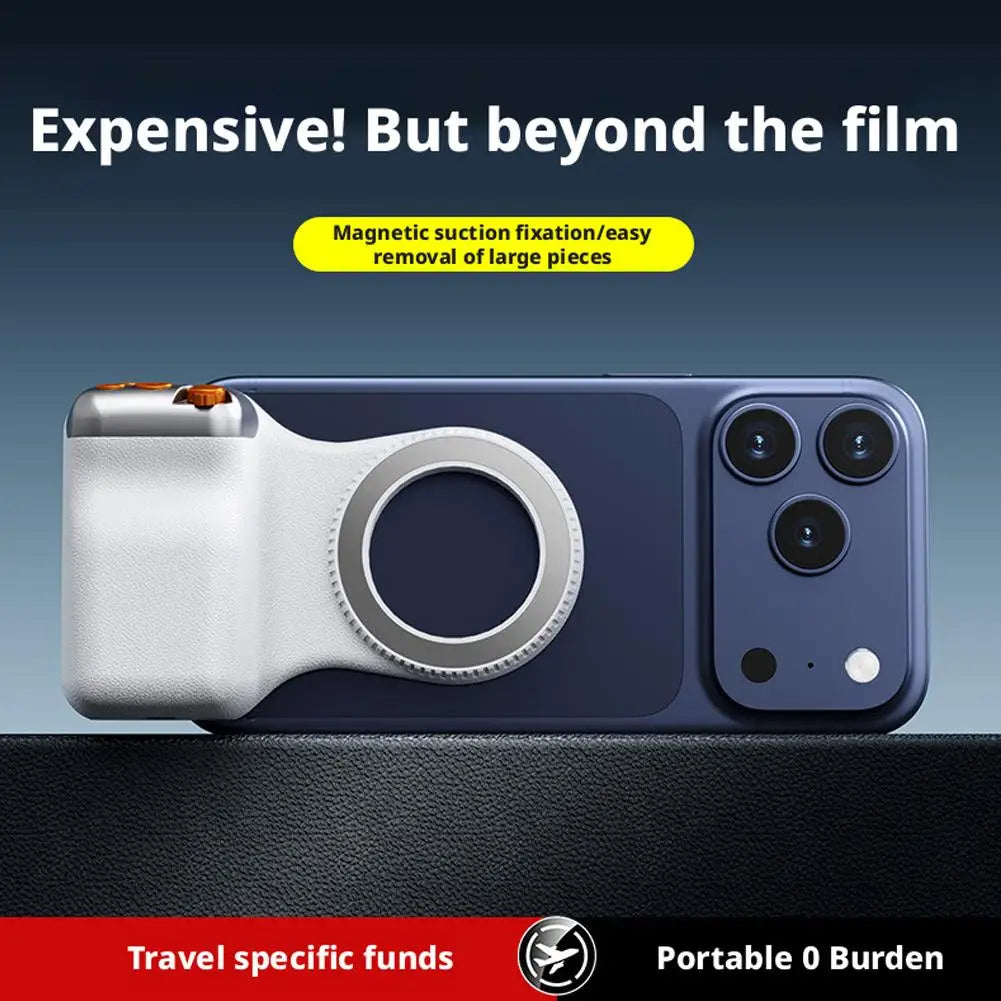 Magnetic Phone Grip for magsafe Ergonomics Phone Remote Shutter Handle Universal Portable Holder For Photography J3O7