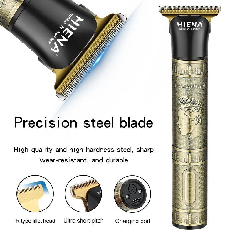 HIENA Hair Clippers for Men Professional Beard machines Trimmer Set Cordless Mens Hair Trimmer Electric shaving razor man