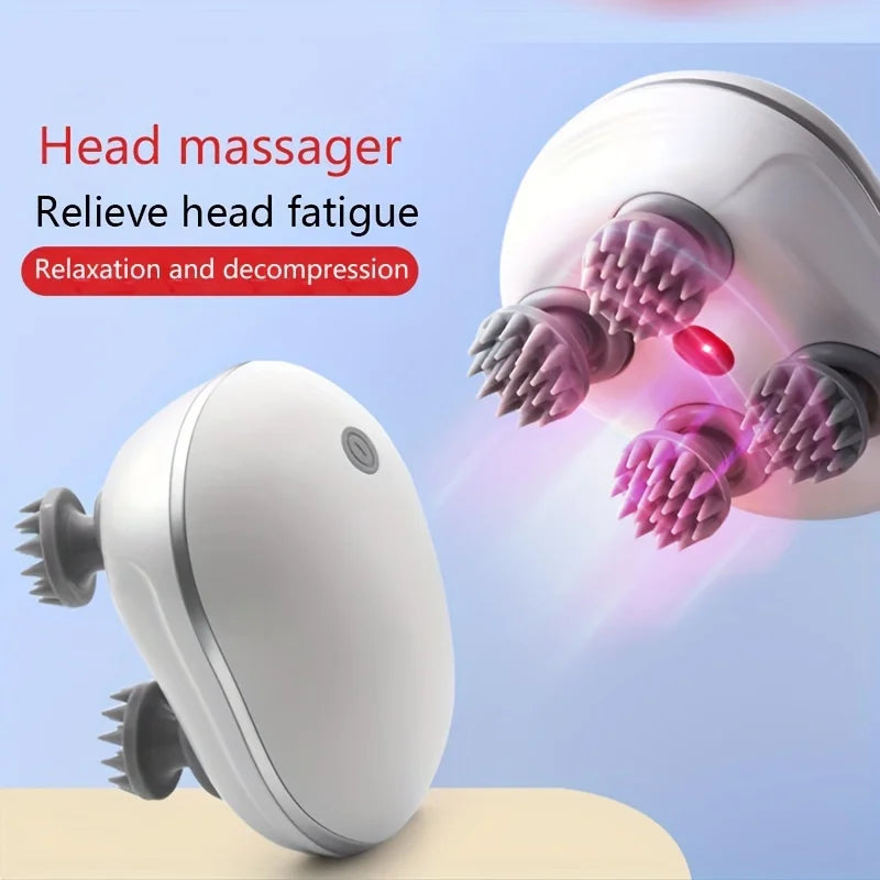 Rechargeable Head MassagerMulti-purpose Dragon Claw Hand Cervical MassagerShoulder and Neck Head Meridian Electric Massager
