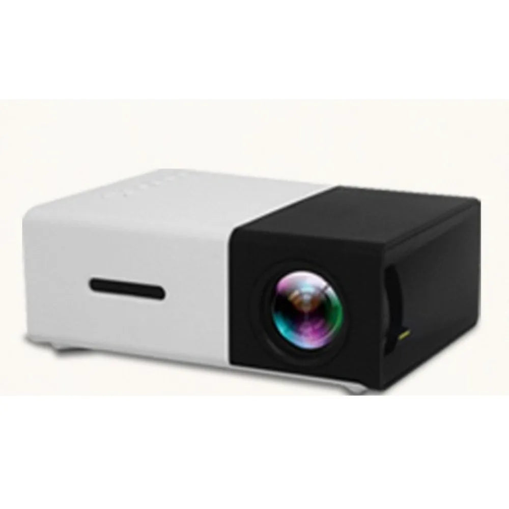 1080P Resolution Mini Projector Built-in Speaker Remote Control Home Theater Projector Halloween Gifts LCD Technology