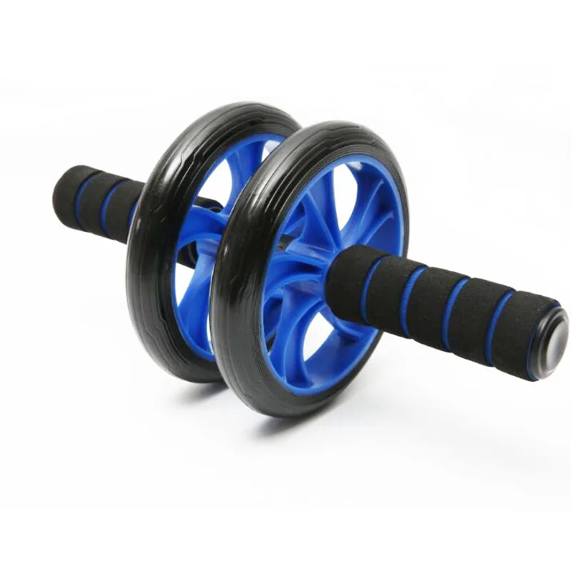 Dual-Wheel Steel Wheel Home Fitness Equipment for Core Exercise Multifunctional Abdominal Fitness Wheel Sports Entertainment