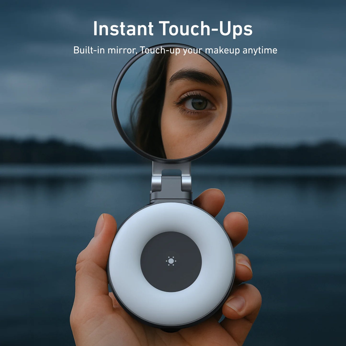 Smartphone Magnetic Fill Light Mini Selfie Light 3 Modes Adjustable Brightness for Iphone XIAOMI HUAWEI SAMSUNG Phone