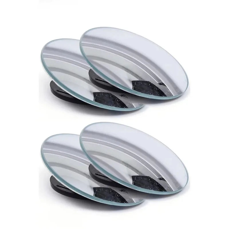 Adjustable Small Round Car Reverse Auxiliary Rearview Convex Mirror Car Blind Spot Rear View Mirror Wide Angle 360 Degree Mirror