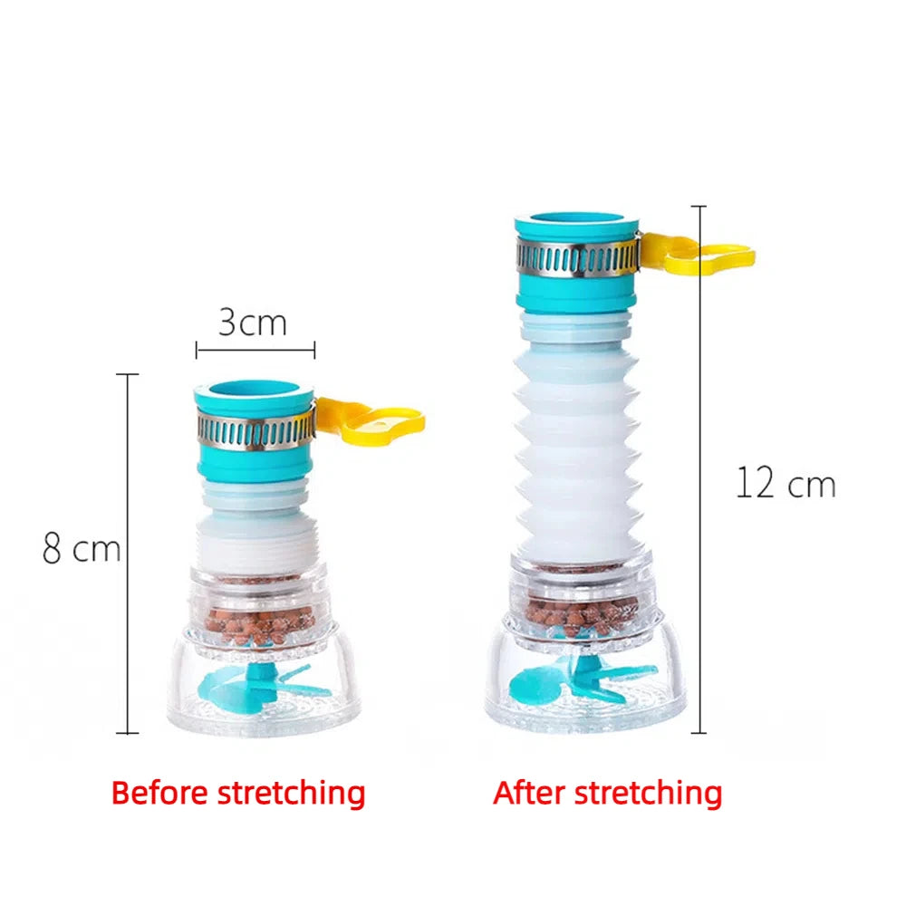 Universal 360 Rotation Faucet Bubbler Swivel Water Saving Economizer Head Shower Kitchen Faucet Nozzle Adapter Sink Accessories