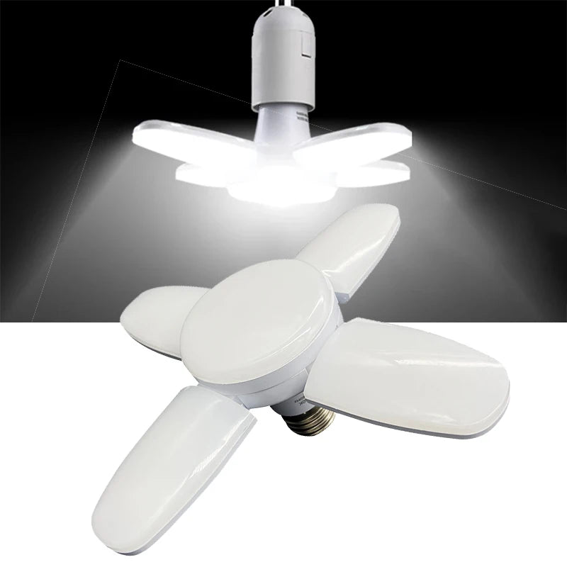 Led Lamp Fan Blade Timing Lamp 28W Foldable Led Lamp Lampada For Home Ceiling Lamp With Remote Control Furnishing Lighting