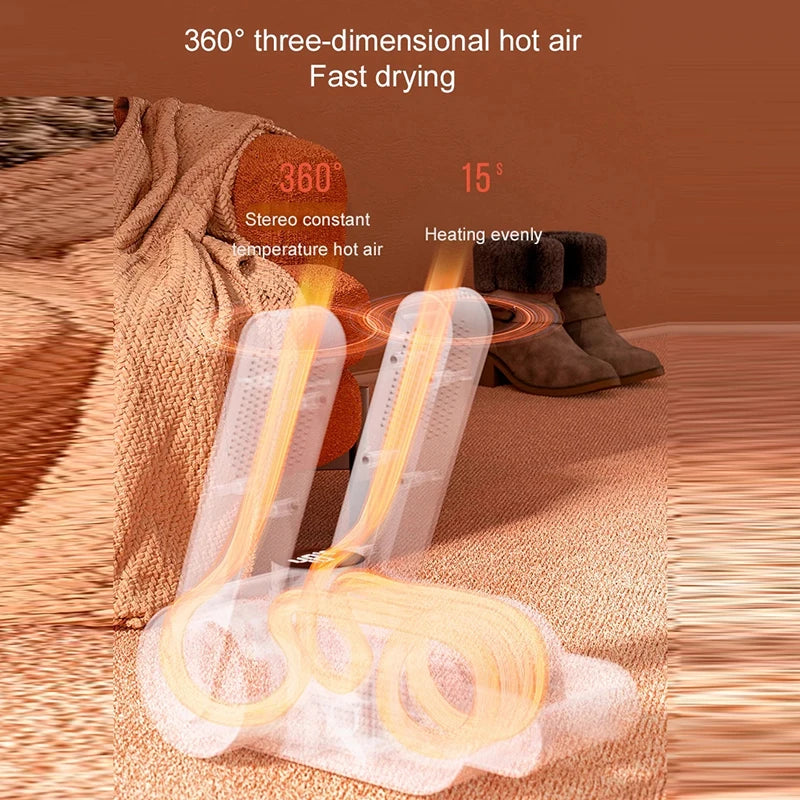 Shoes Dryer Machine Fast Dryer Heater Deodorizer Dehumidifier Device Foot Warmer Heater Home Portable Electric Shoe Dryer