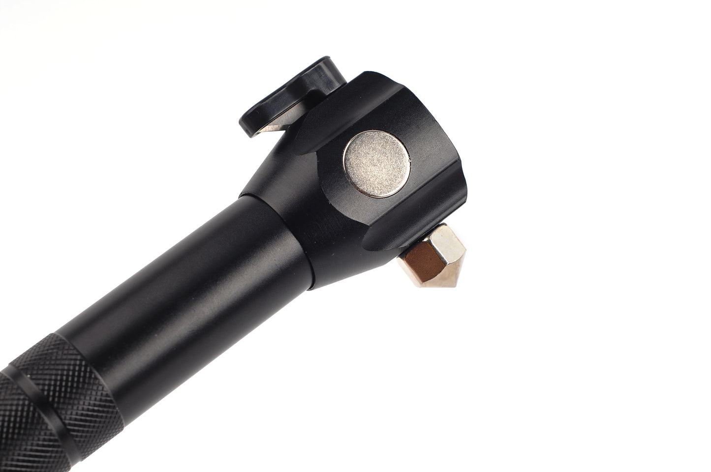 4 in 1 Multi Function Emergency Car Safety Hammer USB Charger Cutting Knife Zoomable Led Flashlight