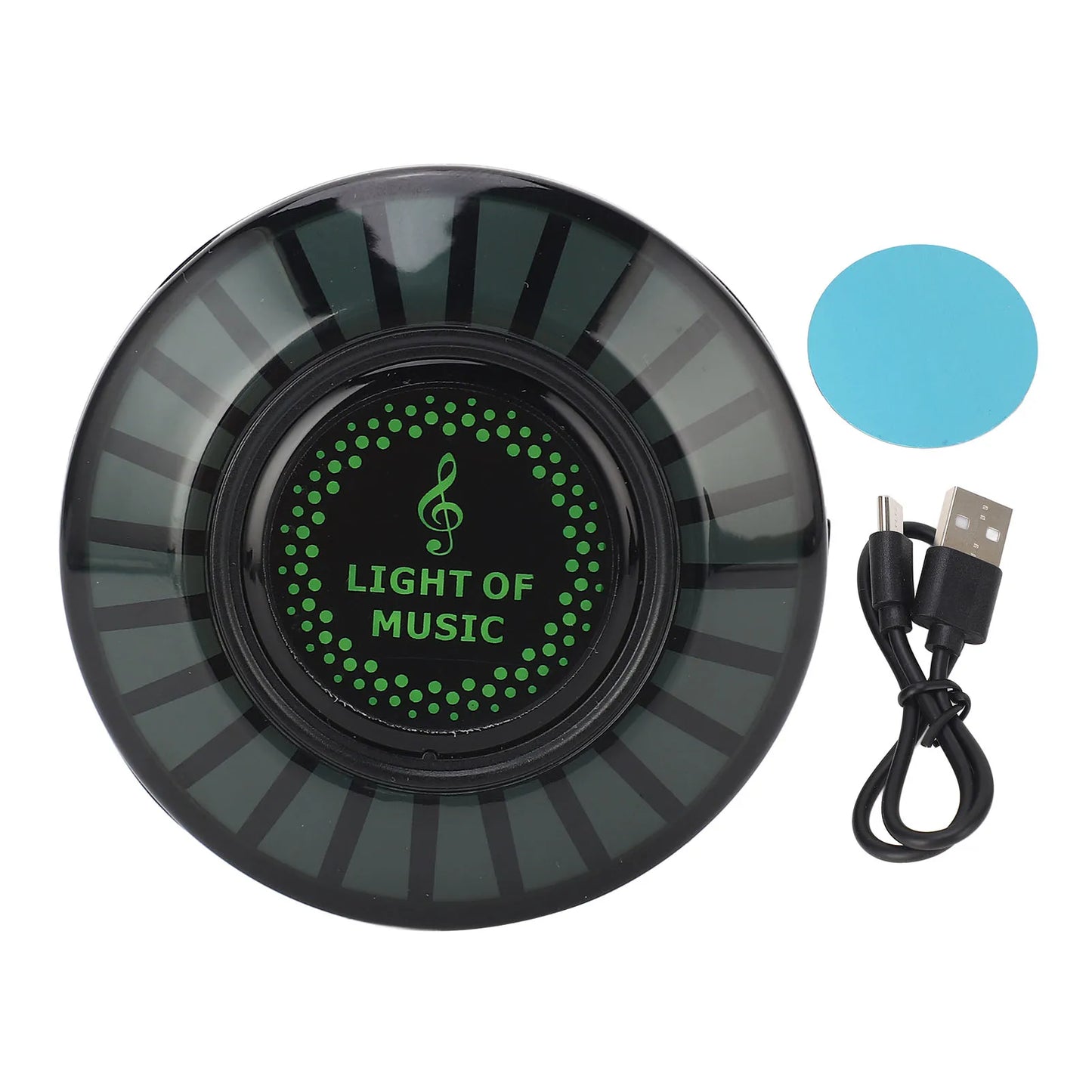 RGB Colorful Magnetic Sound Control Rhythm Light Car Voice Activated Rhythm Light Car Pickup Lamp F5 RGB Sound Control LED Light