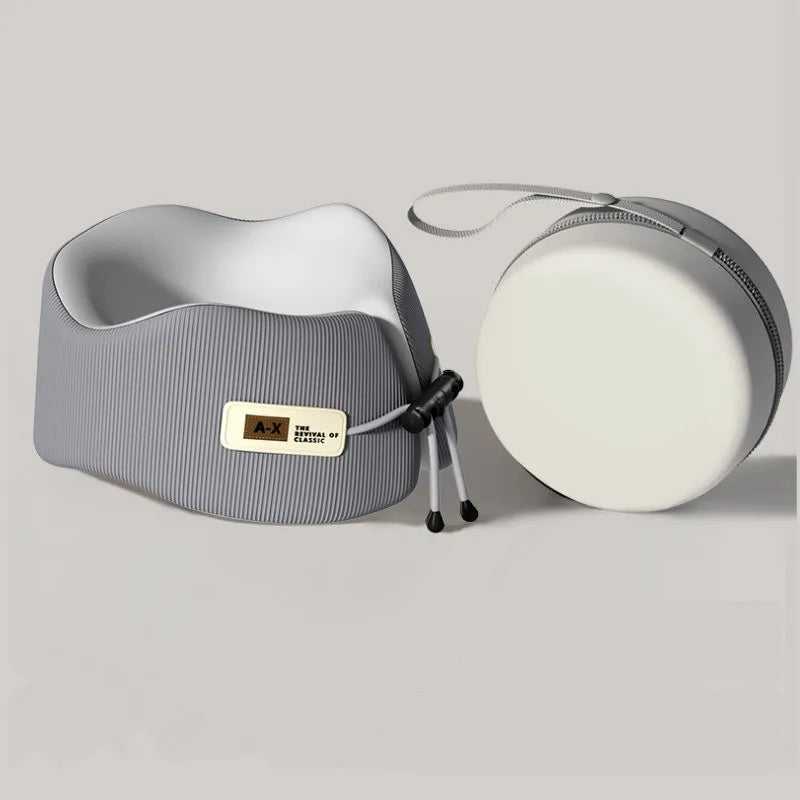 Memory Foam U-Shaped Pillow Travel Neck Support Sleeping Pillow Shoulder Rest U-Cushion Airplane Trip Neck Pillow