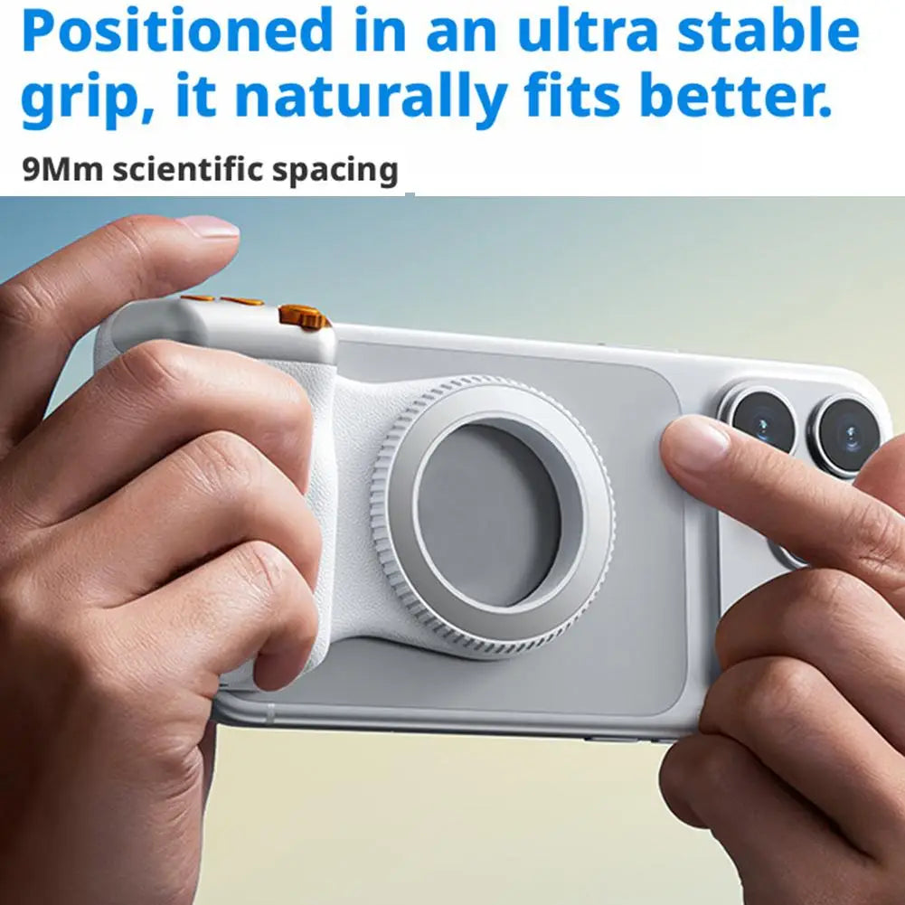 Magnetic Phone Grip for magsafe Ergonomics Phone Remote Shutter Handle Universal Portable Holder For Photography J3O7