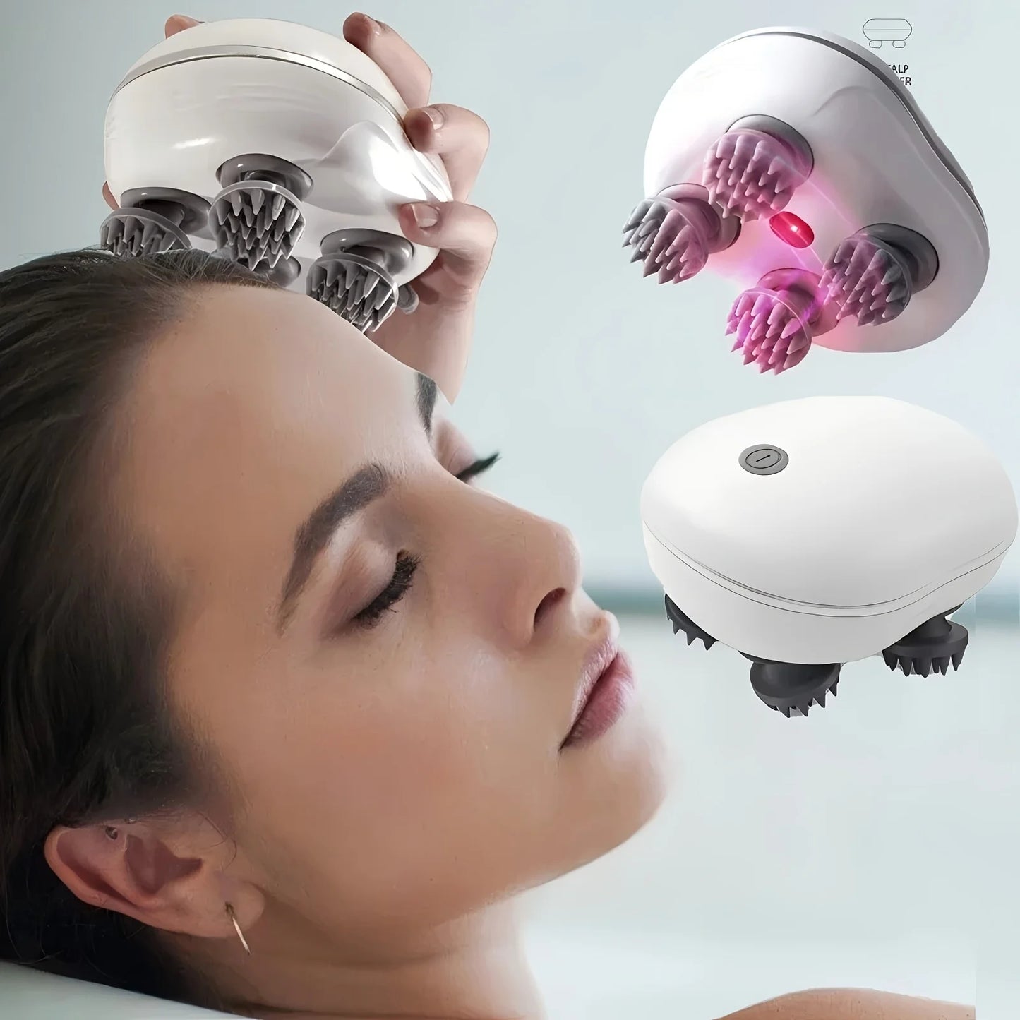 Rechargeable Head MassagerMulti-purpose Dragon Claw Hand Cervical MassagerShoulder and Neck Head Meridian Electric Massager