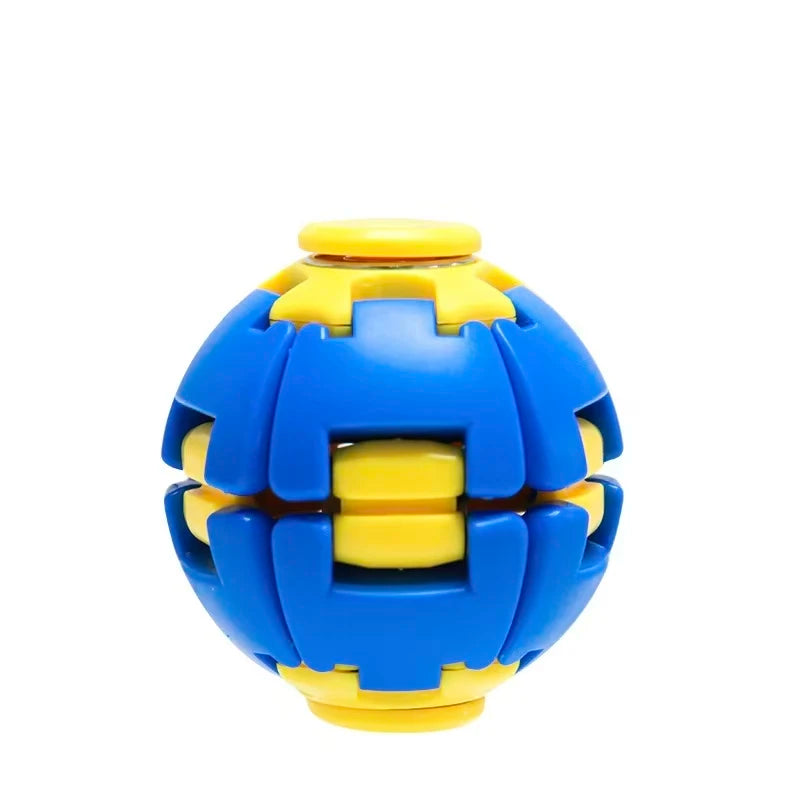 Portable 3D Printing Antistress Fidget Spinner Color Pressure Reducing Ball Press Rotate Relieve Stress Office Toy Children Gift