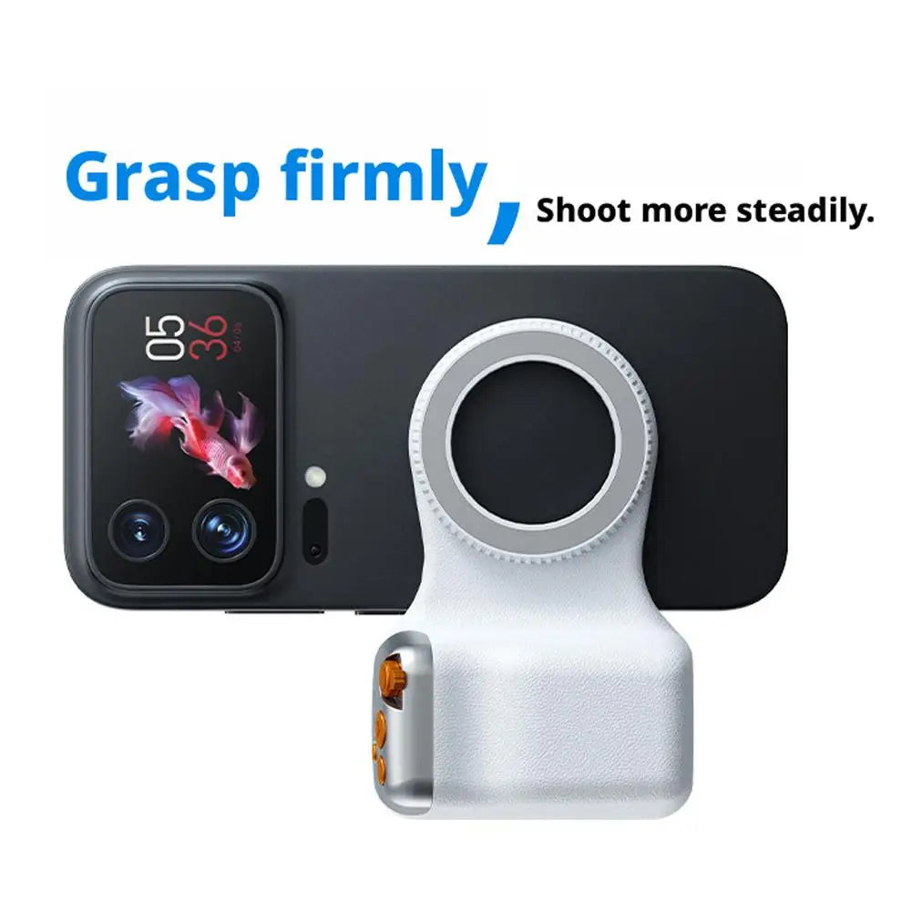 Magnetic Phone Grip for magsafe Ergonomics Phone Remote Shutter Handle Universal Portable Holder For Photography J3O7