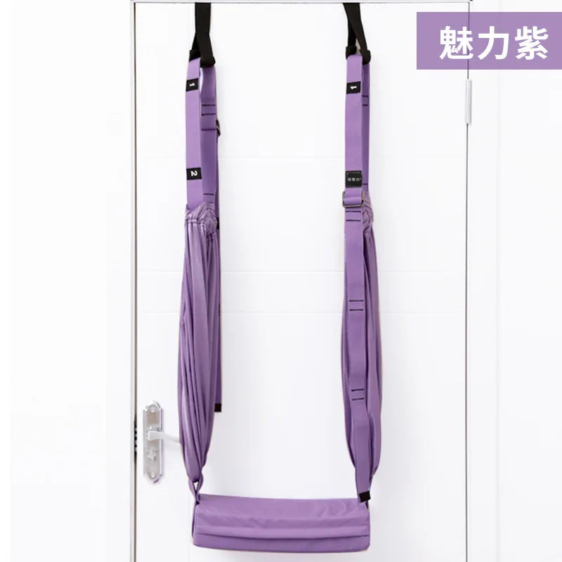 Aerial Yoga Sling Household Back Bend Trainer Yoga Rope Hanging On Door Inversion Stretch Belt Tension Belt
