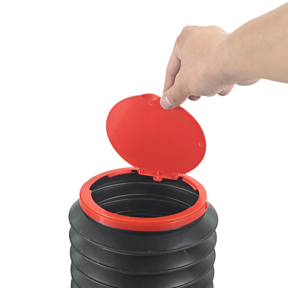 4L Table Storage Case Portable Small Car Trash Bin Multifunctional Water Bucket Automotive Garbage Can for Home Office