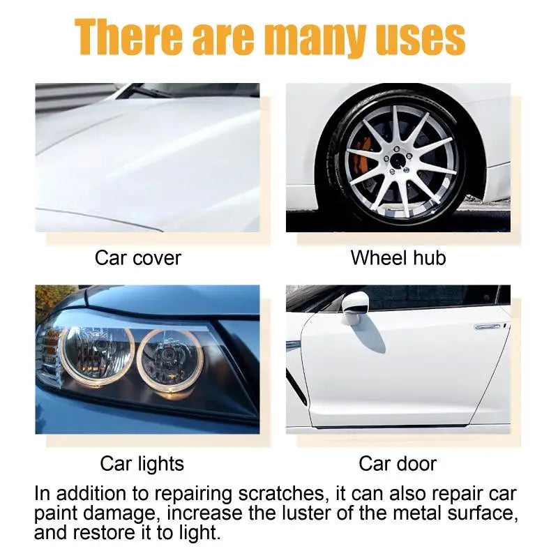 Car Deep  Remover Paste Ultimate Surface Repair Compound for Fresh Look Quick Auto Paint Revive Essential for Car Owners