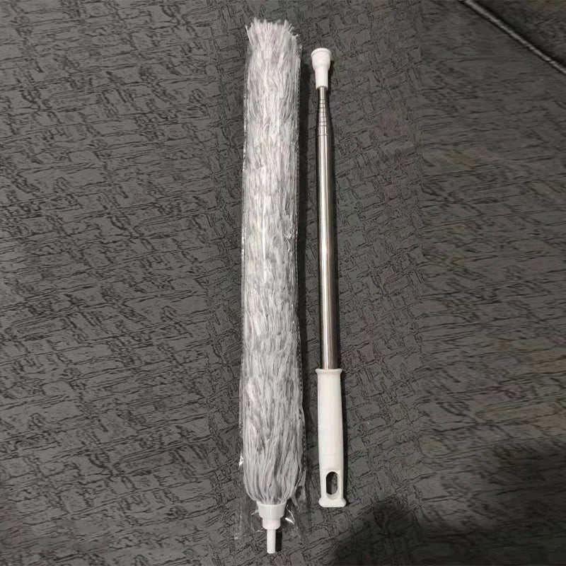 2.8m Microfiber Cleaning Powder Dop With Washable Extender And Retractable Rod Feather Duster Household Ultra-long Dust Duster