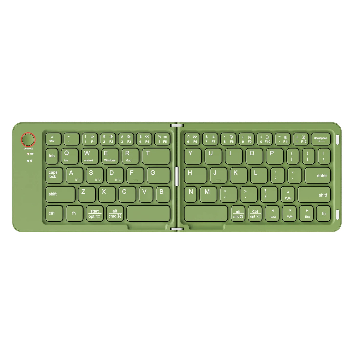 Portable Wireless  BT Foldable Keyboard for IOS/Android/Windows Tablet Mobile Phone Portable Keyboard Computer Accessories