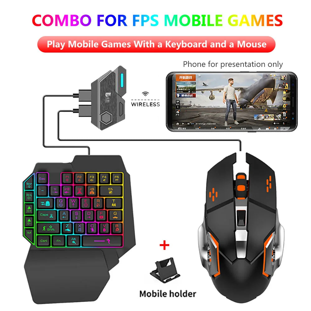 Mix SE Mouse & Keyboard Converter Professional Accessories Gaming  Faster Reaction for Android Phone PUBG Games