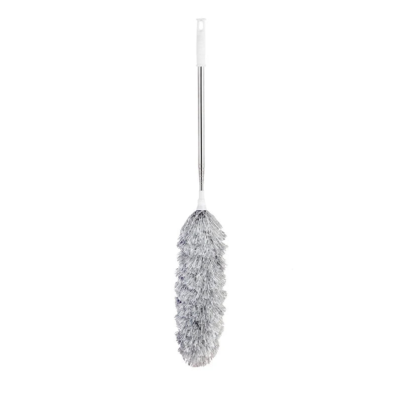 2.8m Microfiber Cleaning Powder Dop With Washable Extender And Retractable Rod Feather Duster Household Ultra-long Dust Duster