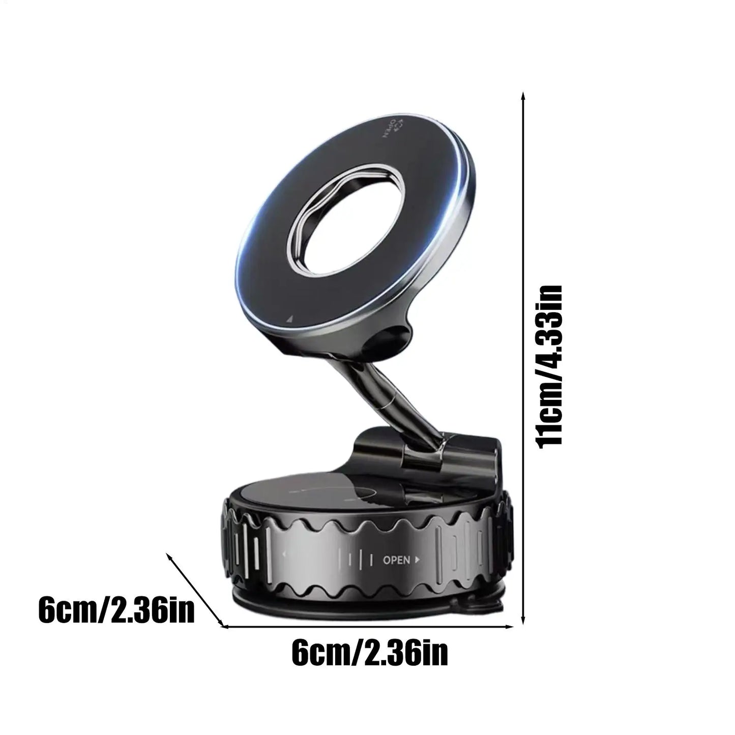Suction Phone Holder Adjustable 360 Degree Rotating Auto Accessories Car Phone Holder Mount For Truck Taxi Delivery Travel