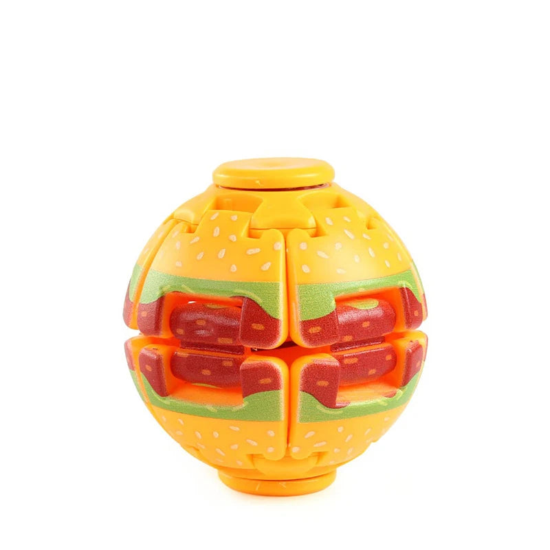 Portable 3D Printing Antistress Fidget Spinner Color Pressure Reducing Ball Press Rotate Relieve Stress Office Toy Children Gift