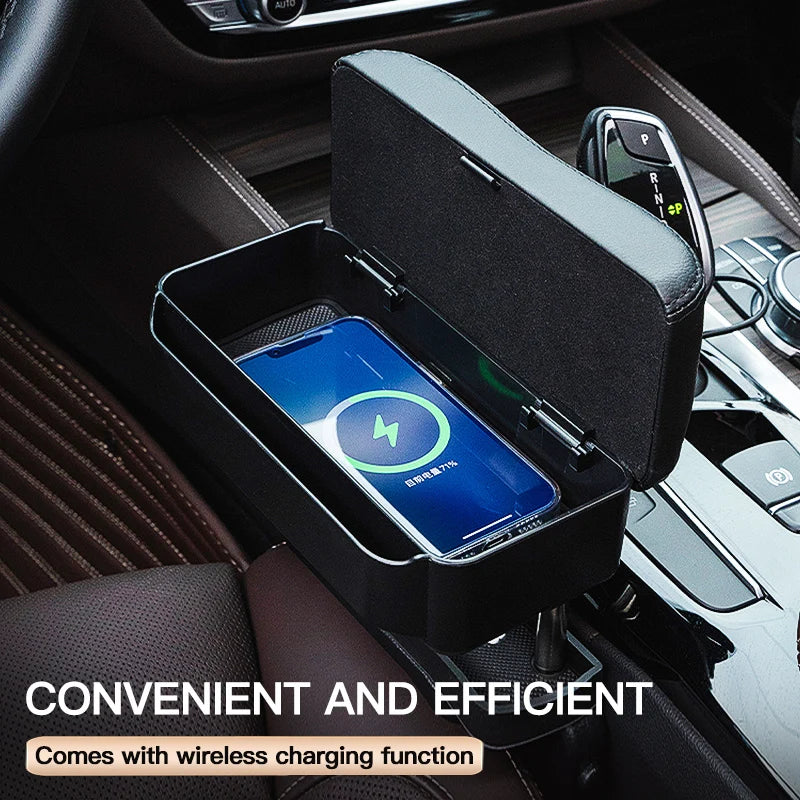 Car Armrest Box Elbow Support Adjustable Car Seat Gap Organizer Arm Rest Box For Trumpchi Gac