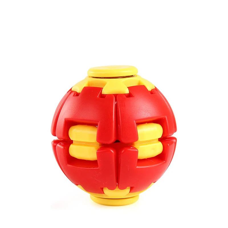 Portable 3D Printing Antistress Fidget Spinner Color Pressure Reducing Ball Press Rotate Relieve Stress Office Toy Children Gift