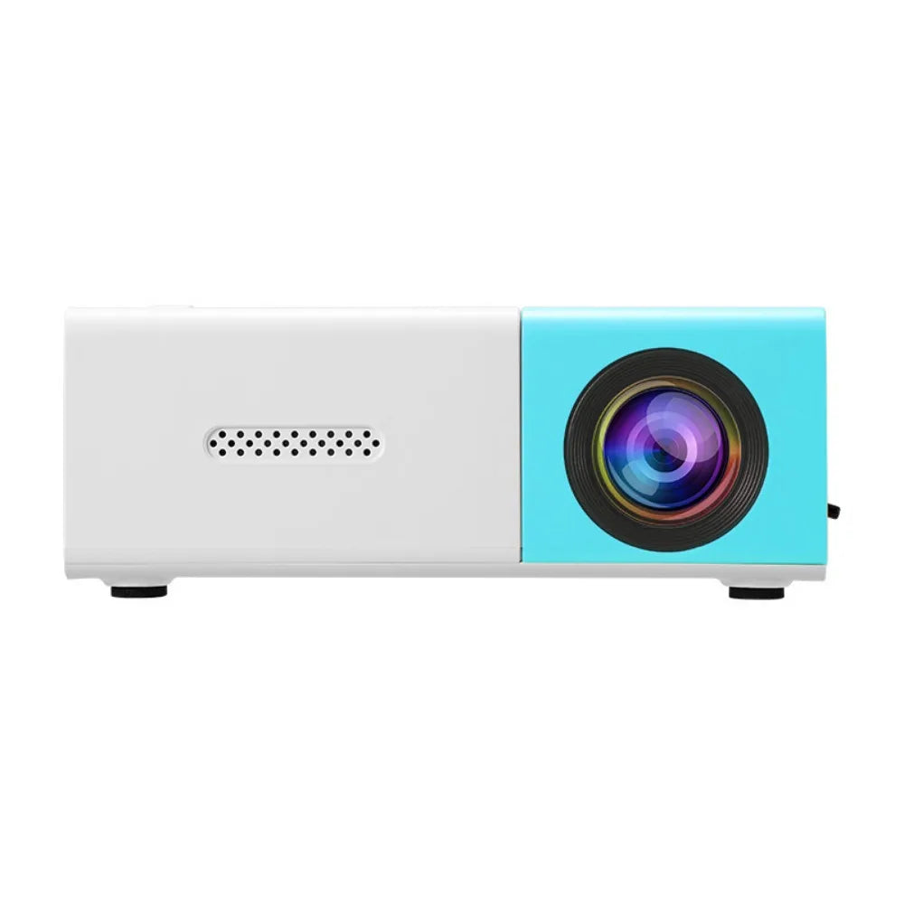 1080P Resolution Mini Projector Built-in Speaker Remote Control Home Theater Projector Halloween Gifts LCD Technology